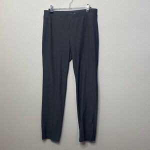 Eileen Fisher Dark Grey Crepe Legging Pants Size Small
